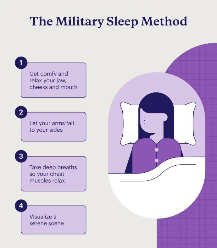 before sleeping